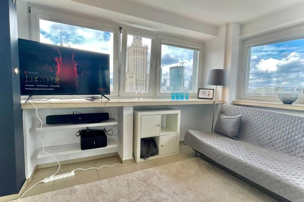 Sawa Apartment 2Xmetro Wifi 500 Mbs 50'Tv Netflix Hbo Appletv+ Warszawa Eksteriør bilde
